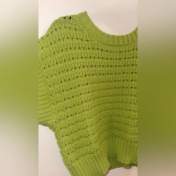 NEW VARLEY filmore knit in limeade Size Medium - Picture 3 of 9